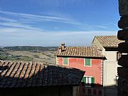 Via di Collazzi, Montepulciano, Italia