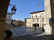 Piazza Grande, Montepulciano, Italia