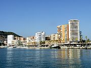 Puerto de Malaga, Malaga, España