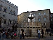 Piazza 4 Novembre, Perugia, Italia