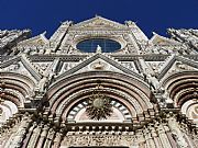 Fachada del Duomo, Siena, Italia