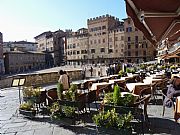 Piazza Il Campo, Siena, Italia