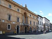 Plaza del Duomo, Orvieto, Italia