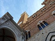 Piazza Il Campo, Siena, Italia