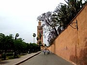 Jardines de la Koutoubia, Marrakech, Marruecos