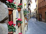 Via dei Sarti, Volterra, Italia