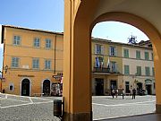 Piazza della Liberta, Castel Gandolfo, Italia