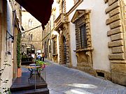 Via di Castello, Volterra, Italia