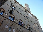 Piazza dei Priori, Volterra, Italia