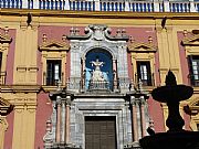 Plaza del Obispo, Malaga, España