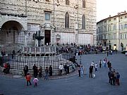 Piazza 4 Novembre, Perugia, Italia