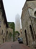 Via della Costarella, San Gimignano, Italia