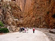 Carretera Tinerhir a Imilchil , Gargantas del Todra, Marruecos