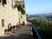 Via Piandonella, San Gimignano, Italia
