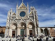 Piazza del Duomo, Siena, Italia