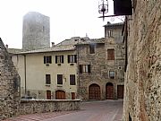 Via della Costarella, San Gimignano, Italia