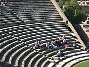 Teatro, Ostia Antica, Italia