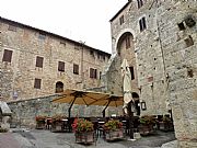 Via della Costarella, San Gimignano, Italia