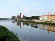 Ponte Solferino, Pisa, Italia