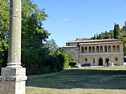 Explanada del Santuario de San Biagio, Montepulciano, Italia