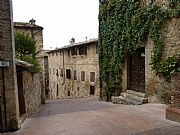 Via della Costarella, San Gimignano, Italia