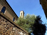 Piazza San Agostino, San Gimignano, Italia