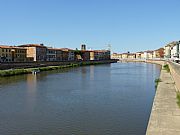 Ponte della Fortaleza, Pisa, Italia