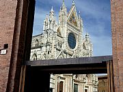 Piazza del Duomo, Siena, Italia