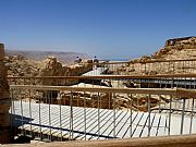 Muralla exterior, Masada, Israel