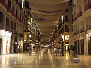 Calle Marques de Larios, Malaga, España