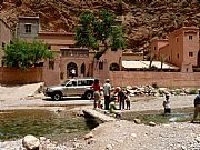 Carretera Tinerhir a Imilchil , Gargantas del Todra, Marruecos