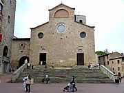 Piazza Duomo, San Gimignano, Italia