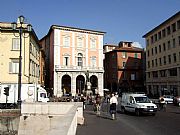 Piazza Garibaldi, Pisa, Italia