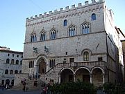 Piazza 4 Novembre, Perugia, Italia