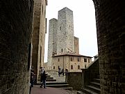 Piazza Duomo, San Gimignano, Italia