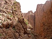 Carretera Tinerhir a Imilchil, Gargantas del Todra, Marruecos