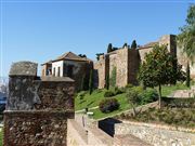 Alcazaba, Malaga, España 