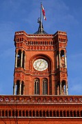 Ayuntamiento rojo, Berlin, Alemania