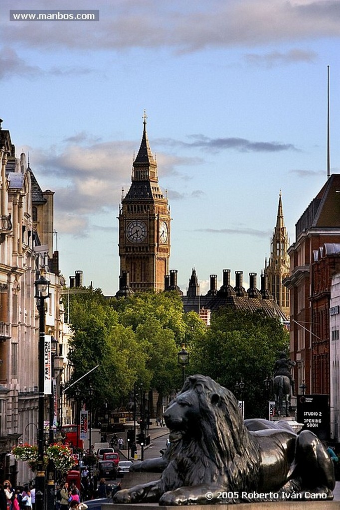 Foto de Londres, Trafalgar, Reino Unido - Trafalgar y Big Ben