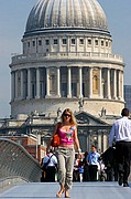 Millenium Bridge, Londres, Reino Unido