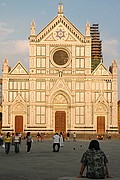 Iglesia Santa Croce, Florencia, Italia